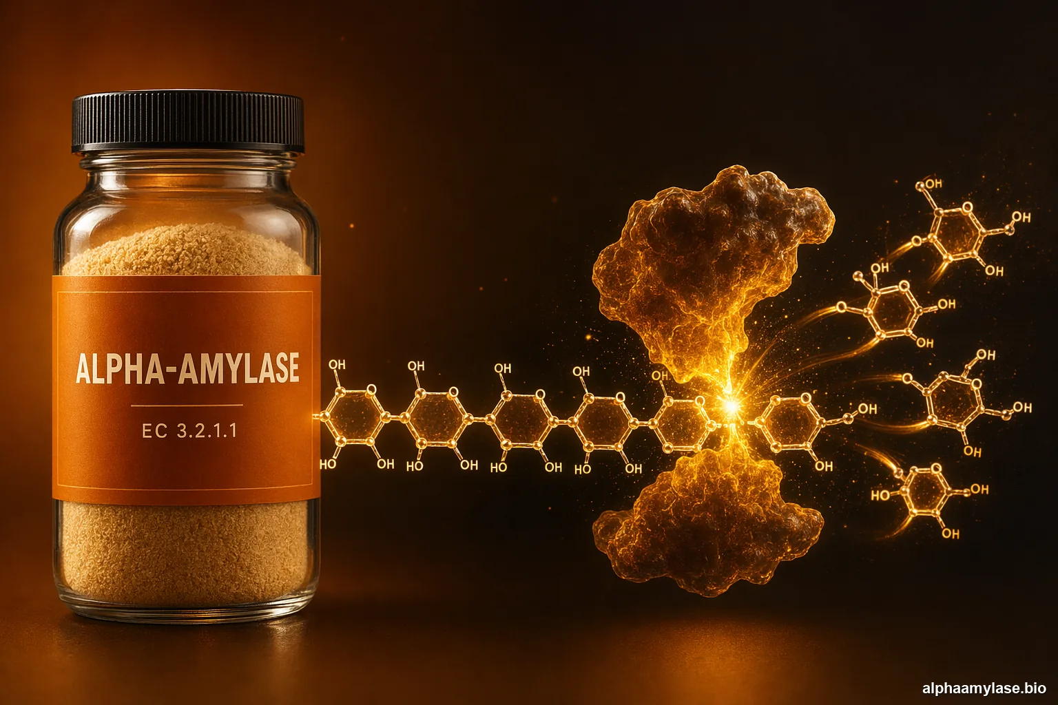 Alpha-Amylase Enzyme Powder